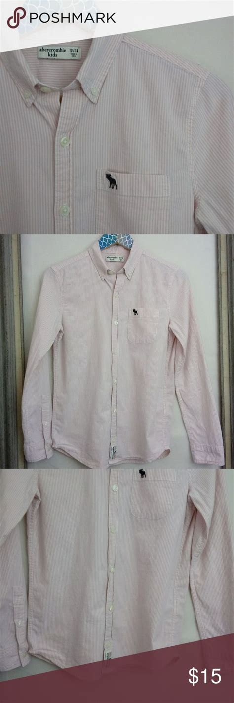 abercrombie button down shirts|abercrombie and fitch white striped shirt.